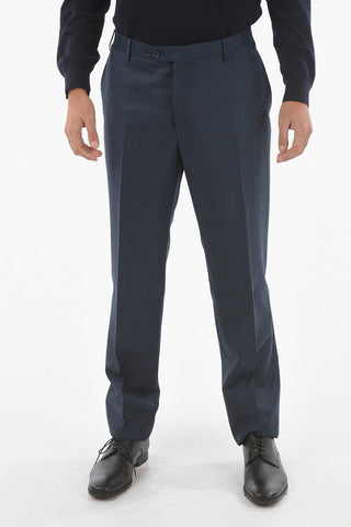 CC COLLECTION District Check Motif RIGHT Virgin Wool Suit