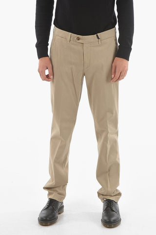 ID Regular Waist Stretch Cotton Chino Pants