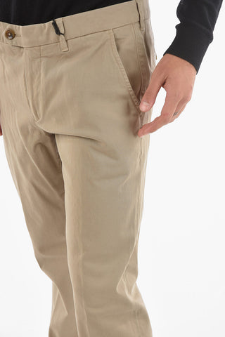 ID Regular Waist Stretch Cotton Chino Pants