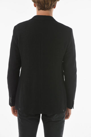 CC COLLECTION Half-lined RIGHT Notch Lapel Blazer