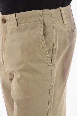 ID Solid Color Stretch Cotton Chino Pants