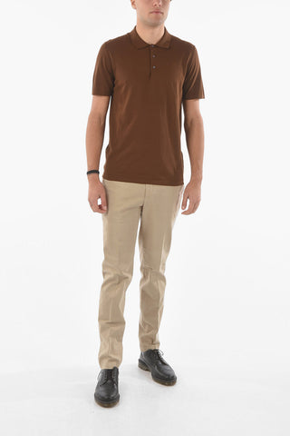 CIRCLE Cotton WHIRL 3-button Polo