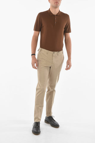 CC COLLECTION Stretch Cotton Regular Fit Chino Pants