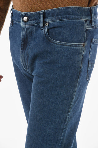 ID 5 Pocket Dark Wash Straight Fit Denims