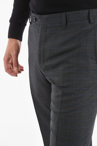 CC COLLECTION 2 Button RIGHT Windowpane Check Suit