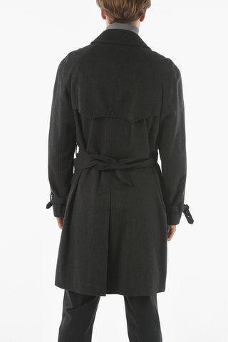 Cashmere Double Breasted Balmacaan Coat