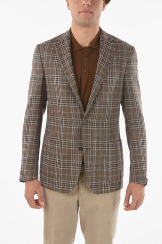 Blazer 2 Bottoni GATE in Tweed di Misto Lana