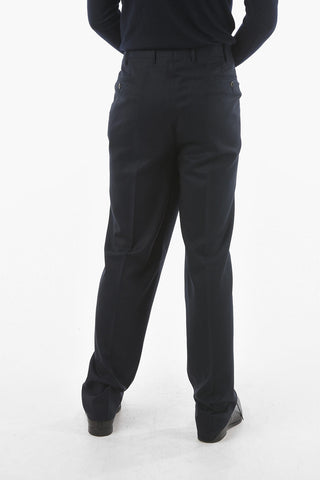 Virgin Wool Mid Waist ACADEMY Trousers