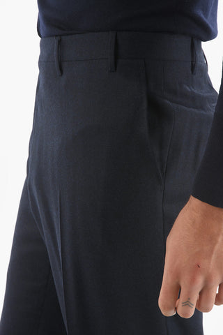 Virgin Wool Mid Waist ACADEMY Trousers