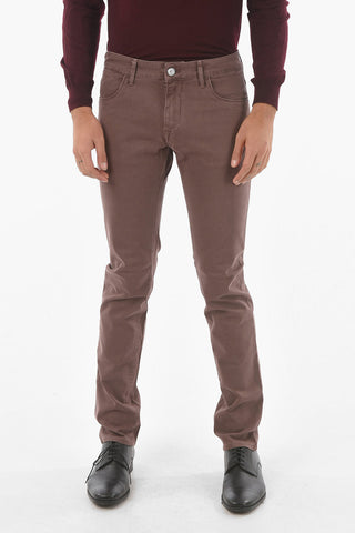 ID Jeans 5 Tasche Slim Fit con Lavaggio Colorato