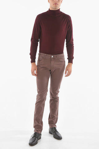 ID Jeans 5 Tasche Slim Fit con Lavaggio Colorato