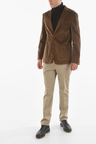 ID Giacca Sfoderata BLEISURE JACKET In Velluto A Costine
