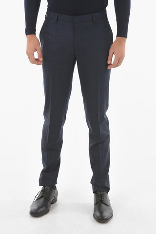 CC COLLECTION Double-breasted REWARD District Check Suit