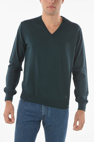 V Neck Virgin Wool Sweater