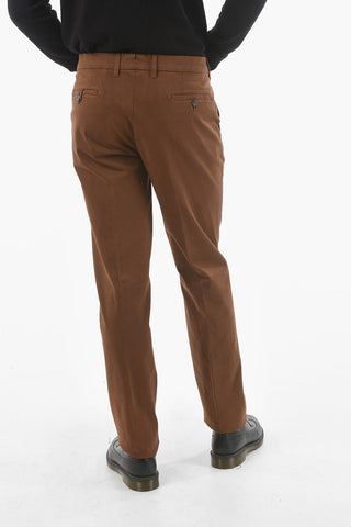 ID Cotton Stretch Mid-rise MALGA Chino Pants