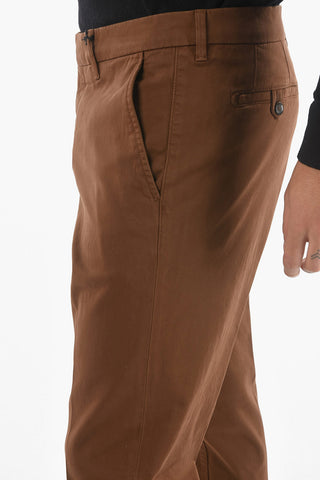 ID Cotton Stretch Mid-rise MALGA Chino Pants