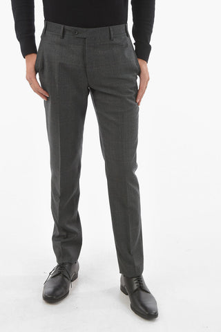 CC COLLECTION District Check Motif RIGHT Virgin Wool Suit