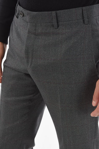 CC COLLECTION District Check Motif RIGHT Virgin Wool Suit