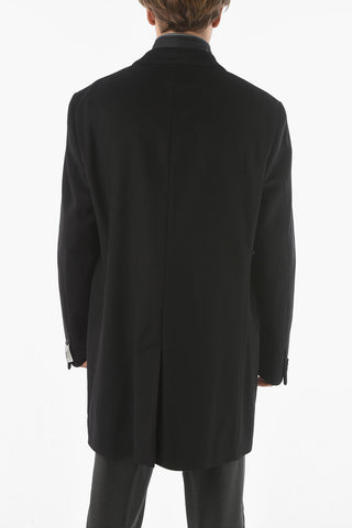 CC COLLECTION Removable Chest Piece Chesterfield Coat