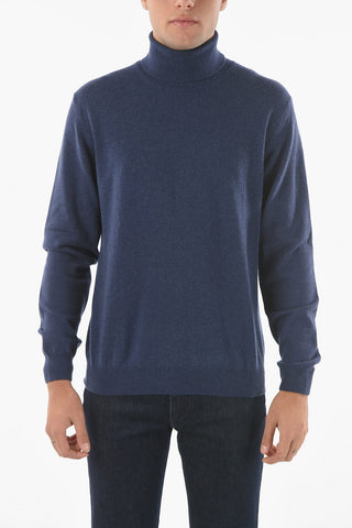 Maglia a Collo Alto in Lana e Cashmere