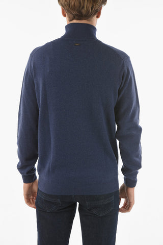 Maglia a Collo Alto in Lana e Cashmere