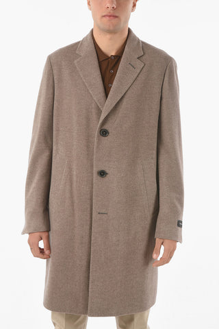 ZZEGNA Cashmere-blend Unlined Chesterfield Coat