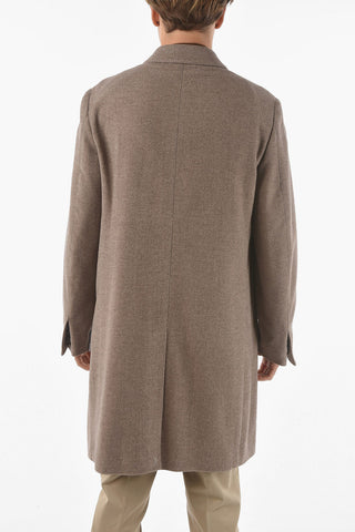 ZZEGNA Cashmere-blend Unlined Chesterfield Coat