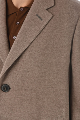 ZZEGNA Cashmere-blend Unlined Chesterfield Coat