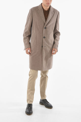 ZZEGNA Cashmere-blend Unlined Chesterfield Coat