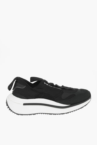 ADIDAS Leather Details QISAN COZY Slip-On Sneakers