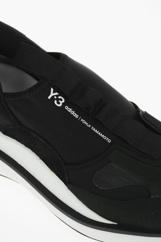 ADIDAS Leather Details QISAN COZY Slip-On Sneakers