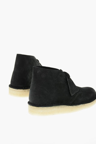 Polacchine COAL in Suede con Suola a Contrasto