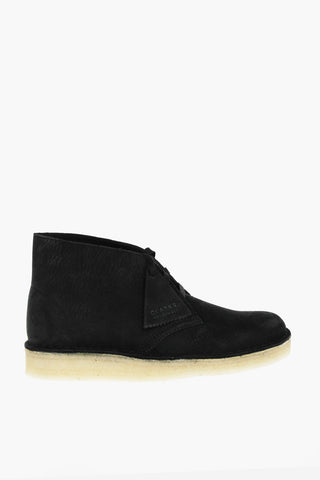 Polacchine COAL in Suede con Suola a Contrasto