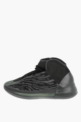 YEEZY Fabric YZY QNTM Sneakers with Suede Detail