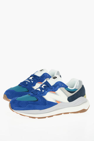 Sneakers in Tessuto e Pelle