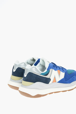 Sneakers in Tessuto e Pelle