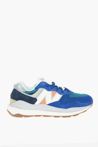 Sneakers in Tessuto e Pelle