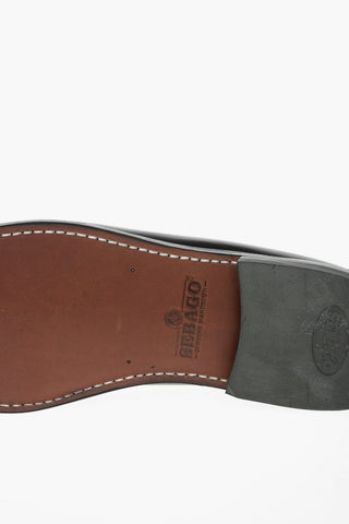 Anila Patterned Leather and Ponyskin Loafers