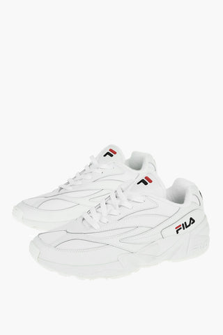 Leather and Fabric V94M Sneakers
