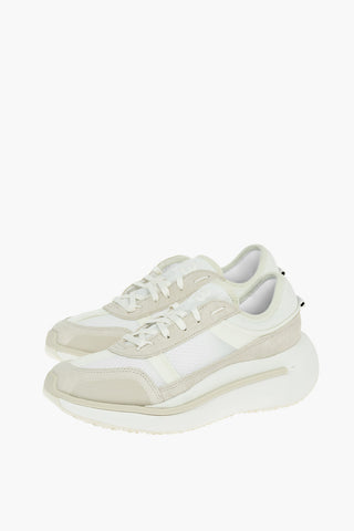 ADIDAS Sneakers AJATU RUN in Doppio Tessuto con Dettagli in Suede e Platform 6cm