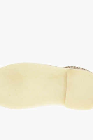 Animal Patterned Ponyskin Desert Boots