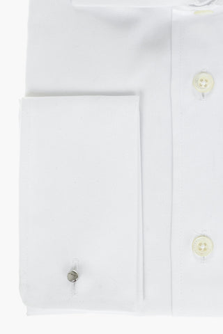 COUTURE Cufflinked Standard Collar Cotton Shirt 