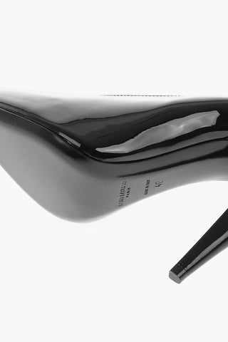 12 cm Heel Pointed Patent Leather Pumps