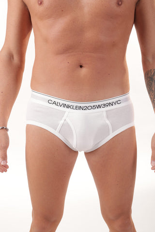 205W39NYC Slip in Cotone con Banda Elastica Logata