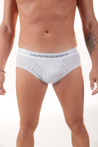 205W39NYC Slip in Cotone con Banda Elastica Logata