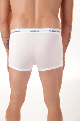 Solid Color Stretch Cotton 2 Boxer Set