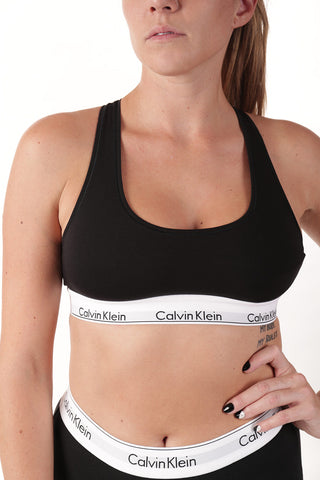 Logoed Band Unlined Bralette