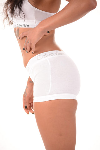 Boyshorts con Logo in Rilievo
