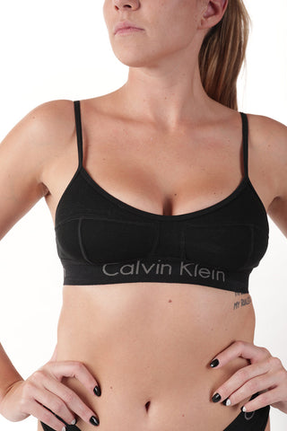 Logoed Band Unlined Bralette