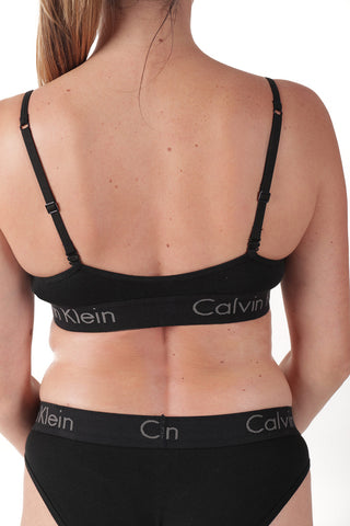Logoed Band Unlined Bralette